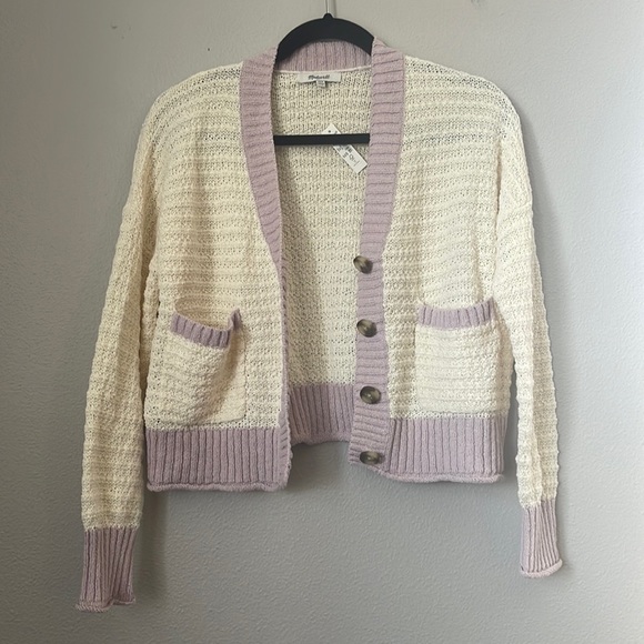 • nwt women’s madewell seabrook cardigan - Picture 3 of 13